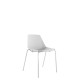 Polypropylene Shell Chair 4-Leg Chrome Steel Frame